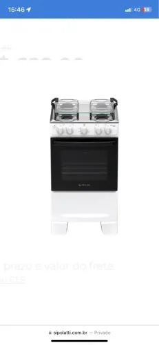 Vendo fogão 4 bocas (automático)