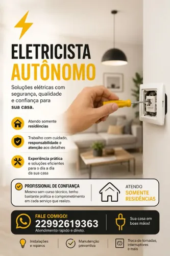 Eletricista residencial 
