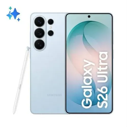 Samsung galaxy S26 ultra azul claro