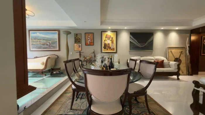 Apartamento residencial 3 quartos (2 suítes) com vista mar, porcelanato e 2 vagas na Ilha
