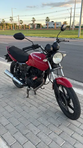 Fan 125 2005 Alinhada de verdade 
