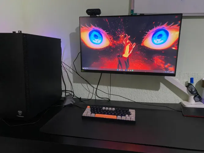 PC Gamer Completo + Monitor 27" 180Hz | Troco por iPhone 15 Pro