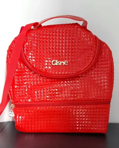 Bolsa Térmica Lancheira Marmita Fitness.