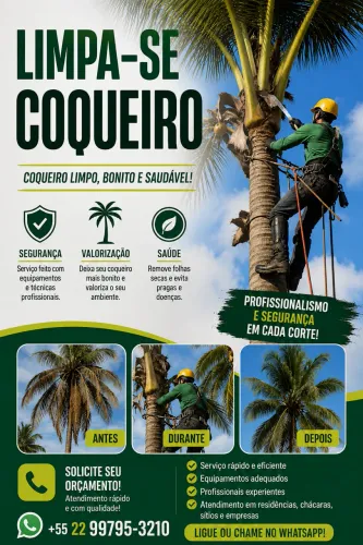 LIMPA-SE COQUEIROS