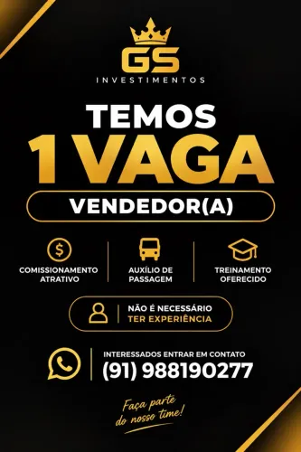 Vaga de Vendedor