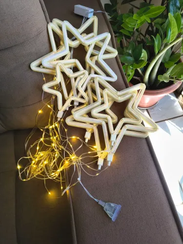 Vendo estrelas led decoração.