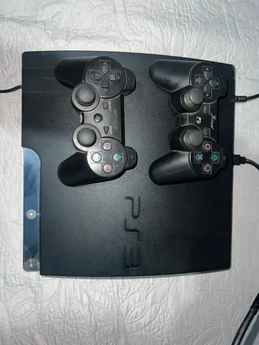 PS3 slim bloqueado somente venda ou troco ps5 mais uma volta minha