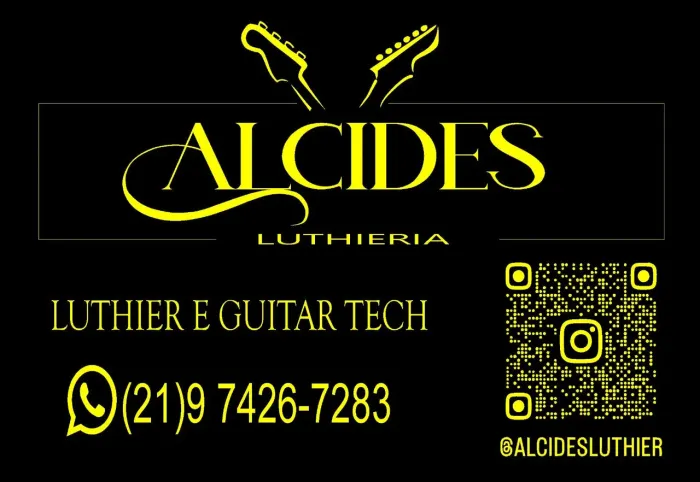 Luthier e guitar tech (Alcides luthieria)