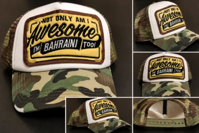 Boné Trucker Camuflado Bordado
