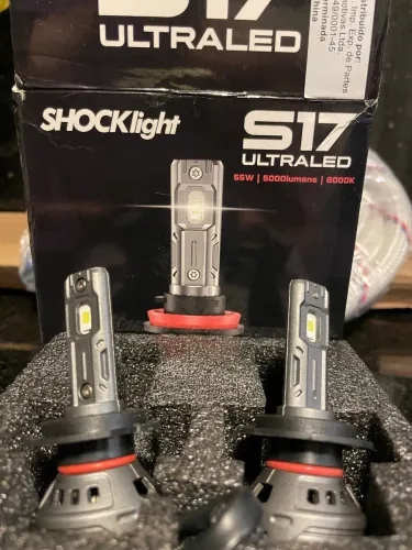 Par de Lâmpada led Shocklight S17 Ultraled H7