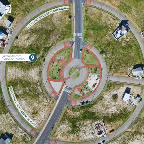 Terreno no Loteamento Jardim América - Passo de Torres(SC)