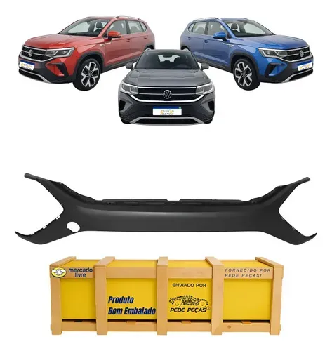 Aplique Parachoque Vw Taos 2021 22 23 24 2025 Central Novo Preto