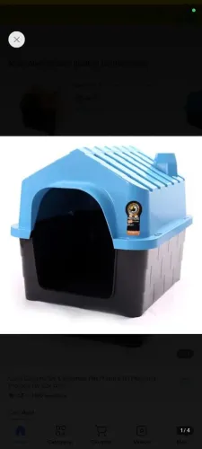 Casinha de cachorro tamanho 6