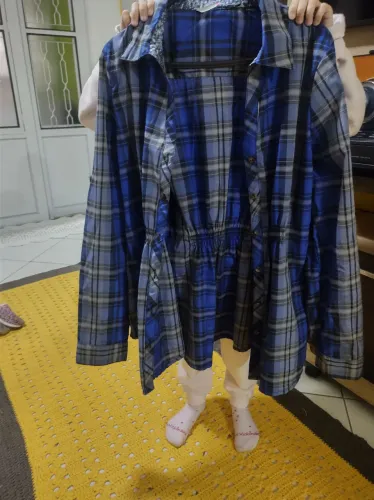 Camisa xadrez, semi nova
