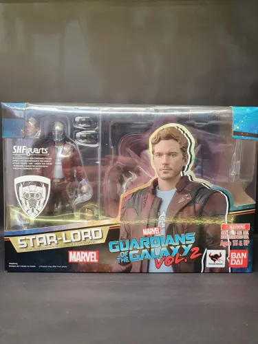 S.H Figuarts Star Lord (Senhor das estrelas) - Os Guardiões da galaxia Marvel