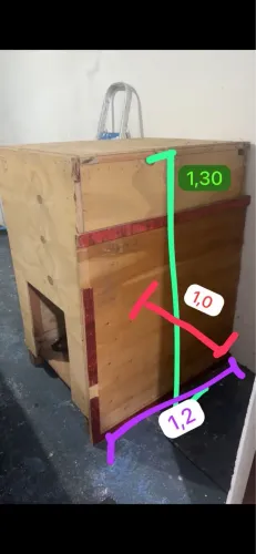Casinha de madeira para cachorro porte grande