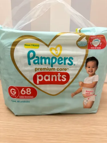 Fralda Pampers Premium Care  G - Pants