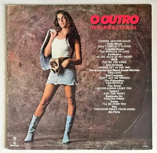 LP VINIL O Outro Internacional - Trilha Sonora da Novela da Rede Globo