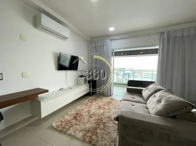 Apartamento mobiliado para locação em frente ao Shopping Anália Franco