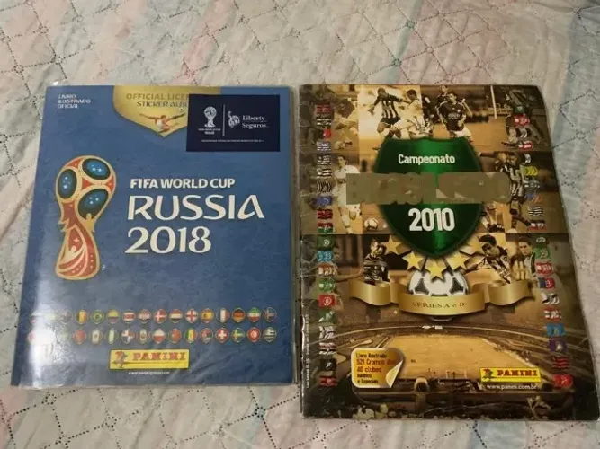 Álbum copa de 2018 completo + brinde