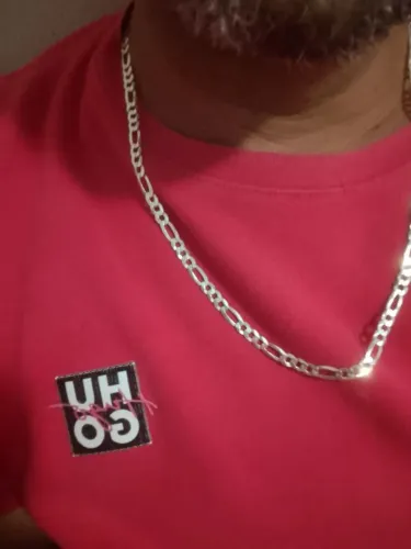 Corrente e pulseira de prata 925
