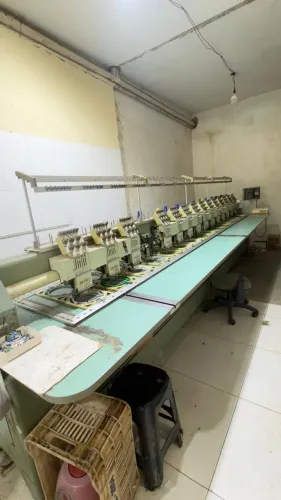 MÁQUINA DE BORDAR TAJIMA 15 CABEÇAS 