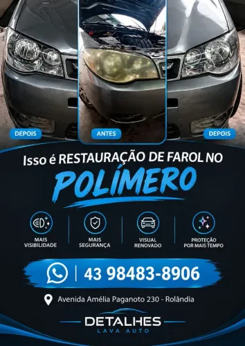 Detalhes lava auto