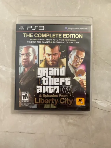 Grand Theft Auto IV The Complete Edition versão de Ps3 ( Mapa e Manual incluído)