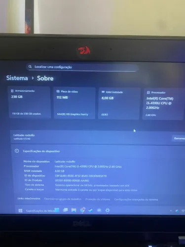 Notebook Dell
