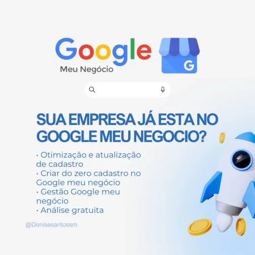 Criar conta no Google meu negócio 
