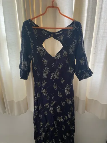 Vestido de seda Maria Filó