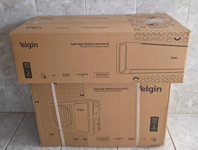 AR-CONDICIONADO ELGIN ECO III INVERT 12.000 MIL BTUS COM CONECTIVIDADE WI-FI