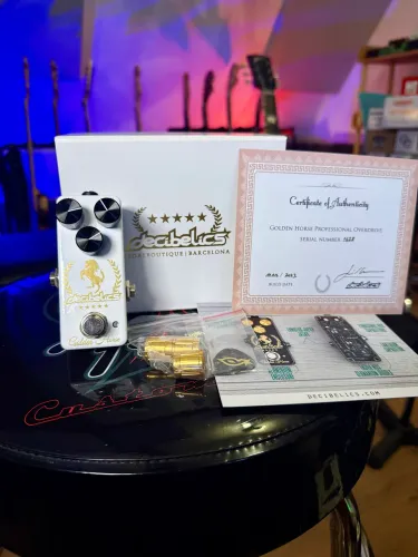 Pedal Decibelics Golden Horse Professional Overdrive Klon