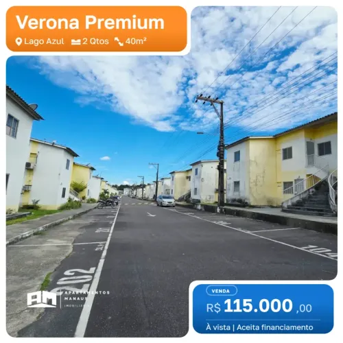 Verona Premium - 2 Quartos - Lago Azul