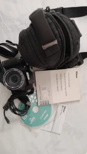 Câmera Digital Nikon Coolpix P500. Super zoom (36x de zoom óptico)