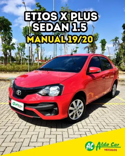 Toyota Etios X Plus Sedan 1.5 Flex 16V 4P Mec. 2020