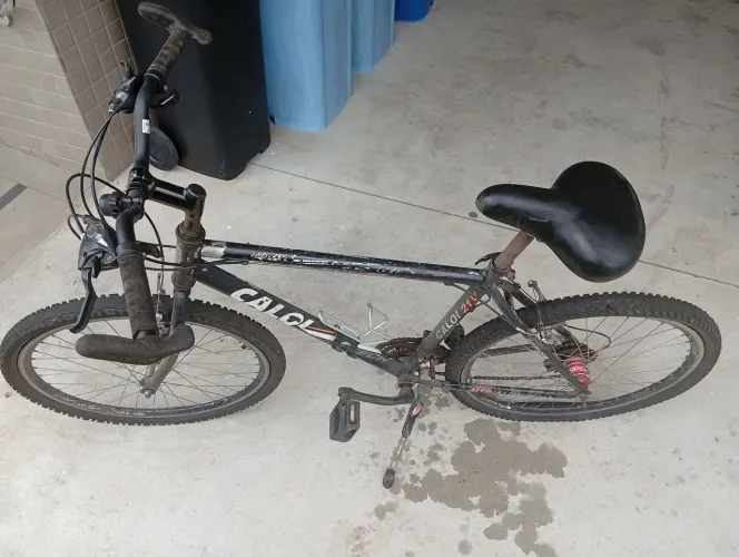 Bicicleta Caloi alumínio