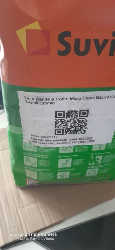 Tinta suvinil cobre rende muito nova