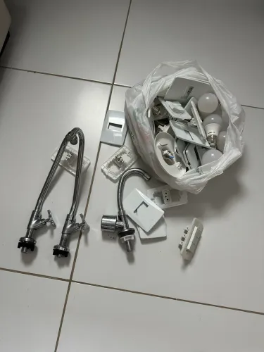 3 torneiras e item para casa