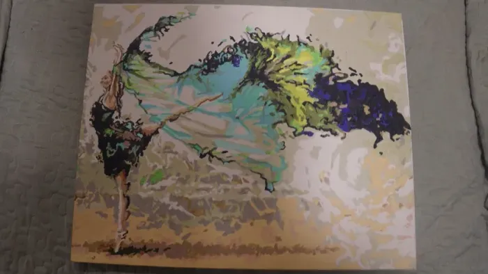 Pintura Bailarina Decorativa