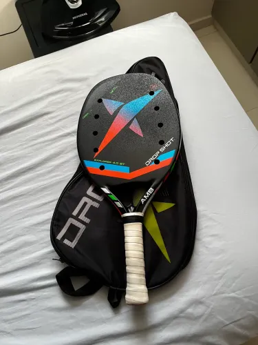 Raquete de beach tennis DROP SHOT EXPLORER 4.0 BT