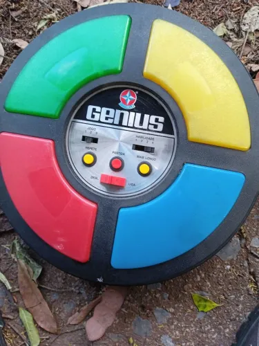 Brinquedo Genius estrela funcionando bom estado veja leia 