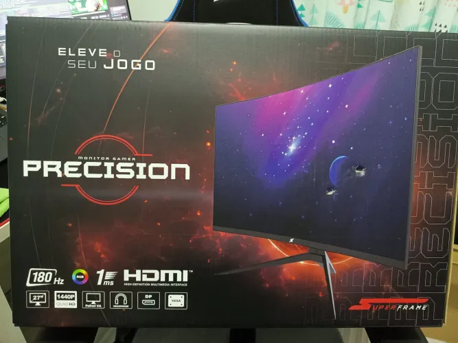 Monitor 27 2k - 180Hz - 1ms - 1500R - Superframe Precision