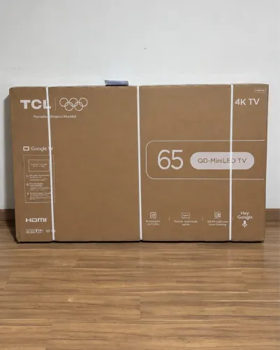 Smart TV TCL 65? C6K 4K QD Mini LED 144Hz ? Nova Lacrada