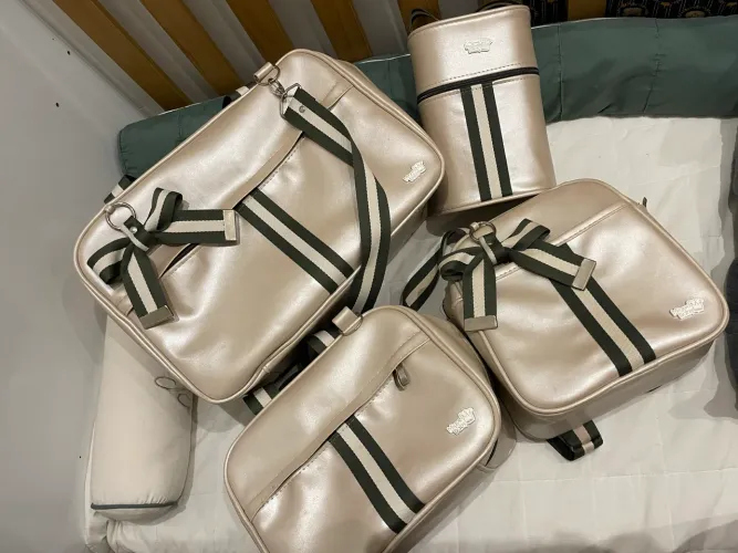 Bolsa maternidade unissex