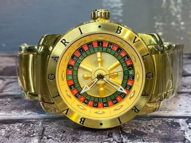Mega Promoção Relogio Bvgari Movimento Automatico