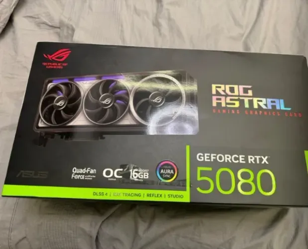 Placa de Video RTX 5080 Asus Rog Astral Nova