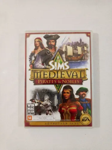 Jogo LACRADO The Sims Medieval Pirates & Nobles PC DVD Original Completo