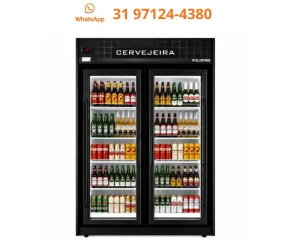 Cervejeira 2 Portas de Vidro Polo Frio 220V