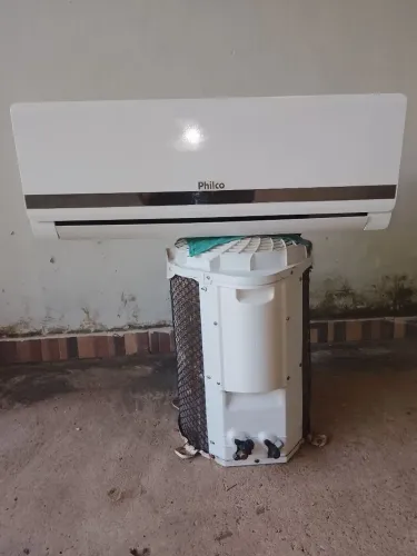 Central de ar 9000 BTUs instalada
